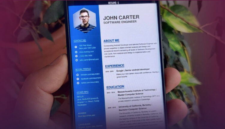 ബയോഡാറ്റ, Resume, CV എന്നിവ ഇനി ഈസിയായി നിർമിക്കാം